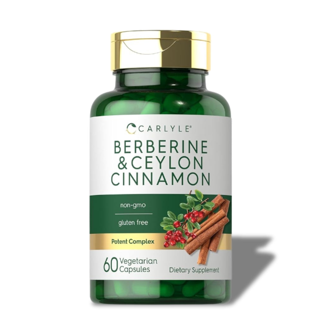 BERBERINE Y CEYLON CINNAMON X 60 CAP