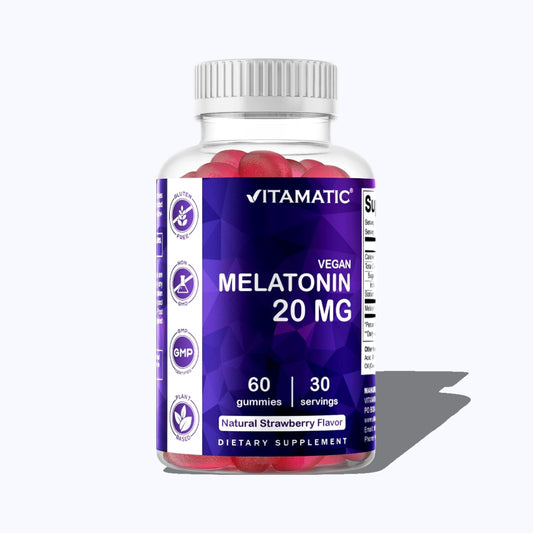 VITAMATIC MELATONIN 20 MG X 60 GUMMIES
